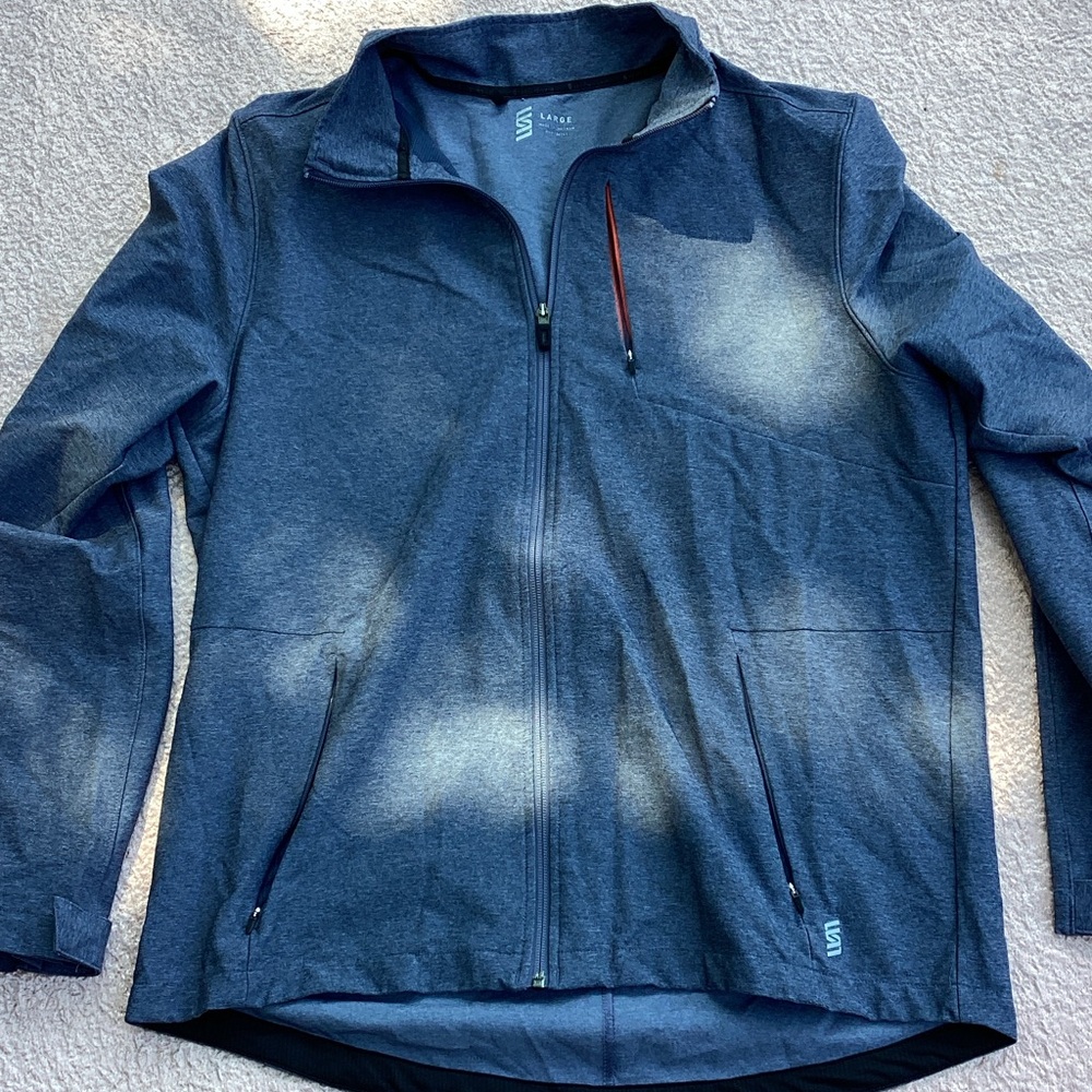 Blue Full-Zip Jacket